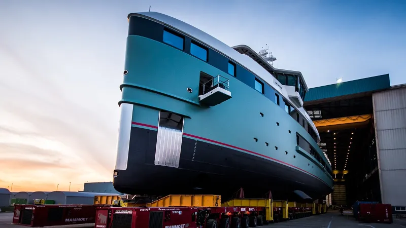 Xventure.. يخت استكشافي بطول 77 مترا (فيديو)