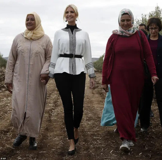 «إيفانكا ترامب» ترقص على إيقاعات شعبية مغربية «فيديو»