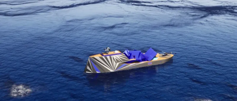 «Fata Morgana» يخت بتصميم يشبه الجبال الجليدية العملاقة (صور)