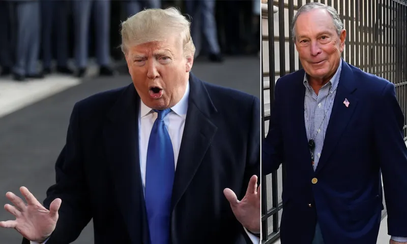 بلومبرغ يتسلح بـ 100 مليون دولار لمواجهة ترامب 