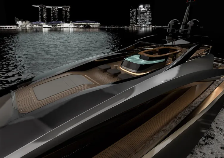 «سوبر يخت» بلمسات من السيارات الرياضية «فيديو»