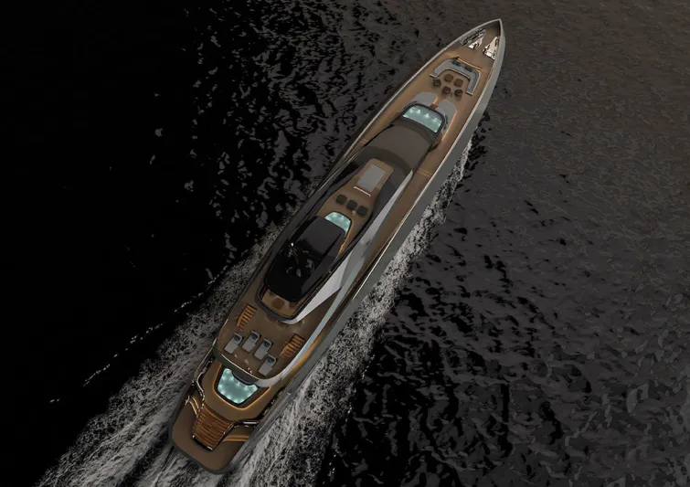 «سوبر يخت» بلمسات من السيارات الرياضية «فيديو»