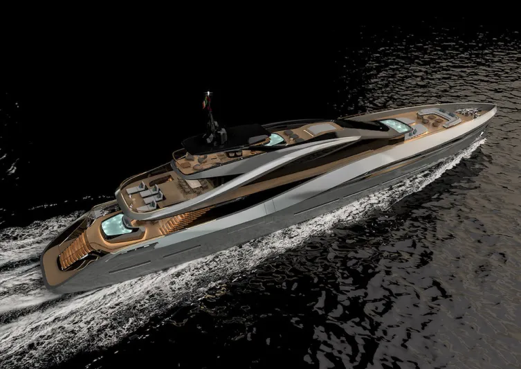 «سوبر يخت» بلمسات من السيارات الرياضية «فيديو»