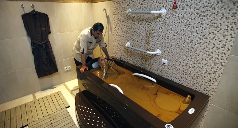 هل تبحث عن تجربة استرخاء مميزة؟ .. الحمام الأذربيجاني هو وجهتك المُثلى «فيديو»