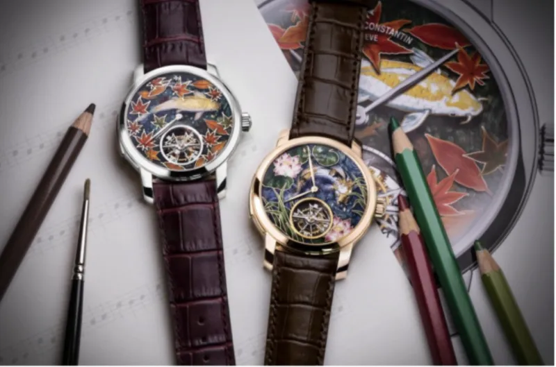 مجموعة La Musique du Temps.. ساعات Les Cabinotiers Minute repeater tourbillon – Four seasons