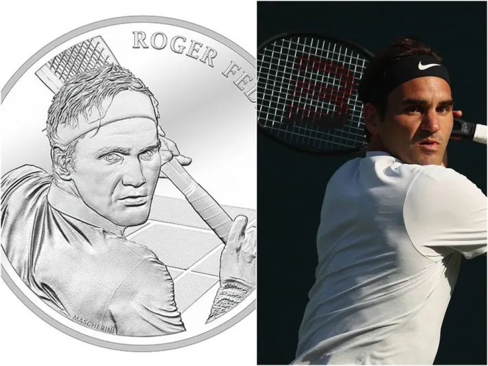 ماذا فعلت الحكومة السويسرية لتخليد مسيرة أسطورة التنس روجر فيدرر؟ «فيديو»