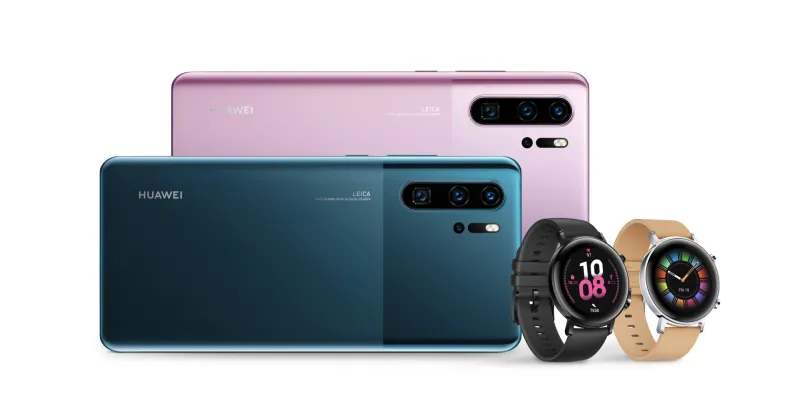 يقدم هاتف HUAWEI P30 Pro ألوان جديدة ويحافظ على مكانته كهاتف ذكي رائد مع كاميرا قوية سيطرح قريبا فى الأسواق مع ساعة HUAWEI WATCH GT 2 الأنيقة