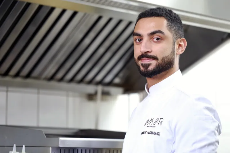 الشيف عمار البركاتي: سافرت امريكا لدراسة الطب فعدت بشهادة شيف 