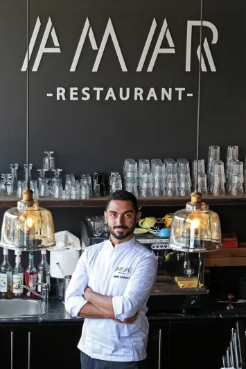 الشيف عمار البركاتي: سافرت امريكا لدراسة الطب فعدت بشهادة شيف 