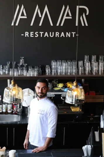 الشيف عمار البركاتي: سافرت امريكا لدراسة الطب فعدت بشهادة شيف 