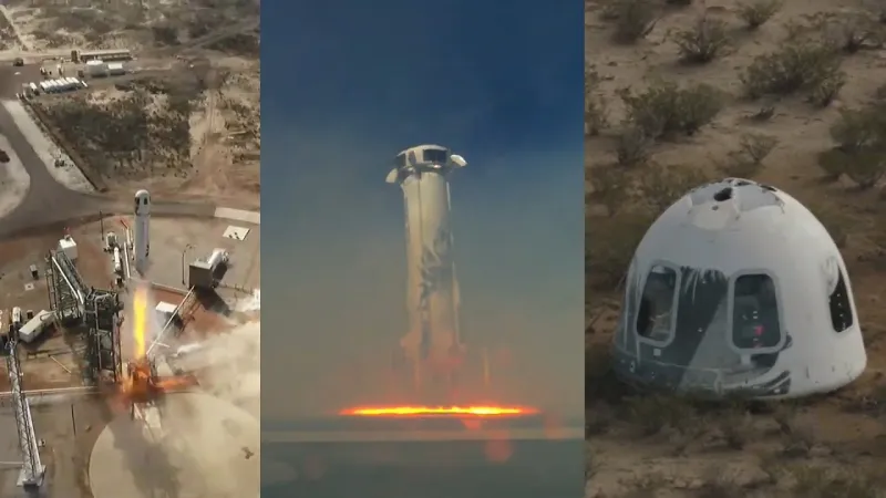  «جيف بيزوس» يستعد لإطلاق رحلة تجريبية سياحية إلى الفضاء (فيديو)