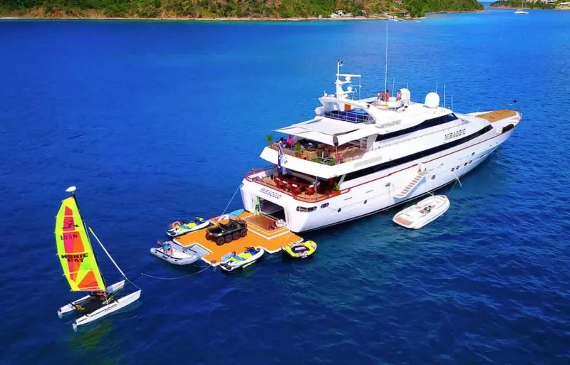 لون قوى وتراث غنى.. يخت MIRAGGIO الفاخر يوفر لك المتعة والخصوصية