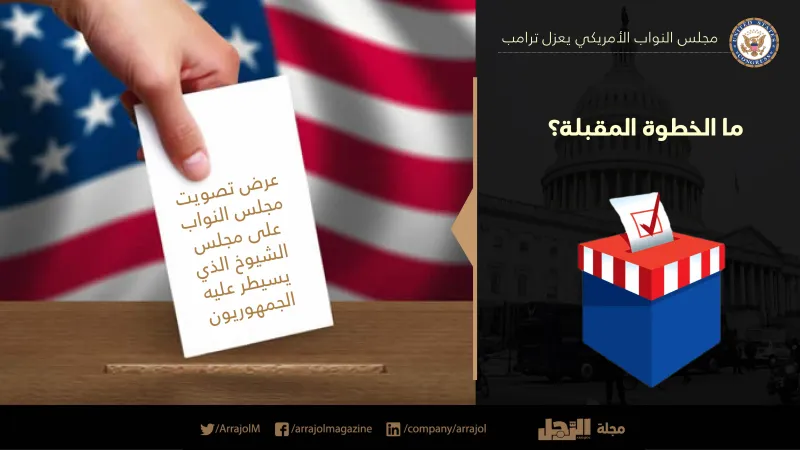 مجلس النواب الأمريكي يعزل ترامب.. ما الخطوات القادمة؟ (إنفوجراف)