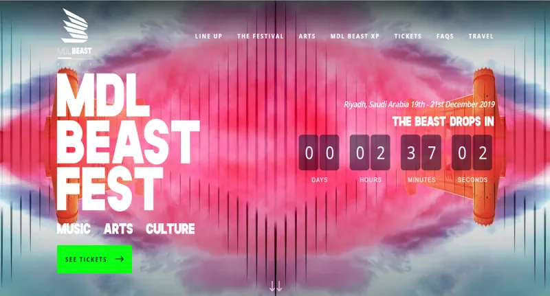  «ميدل بيست» ينطلق اليوم في المملكة.. كل ما تريد معرفته عن المهرجان الأكبر في الشرق الأوسط