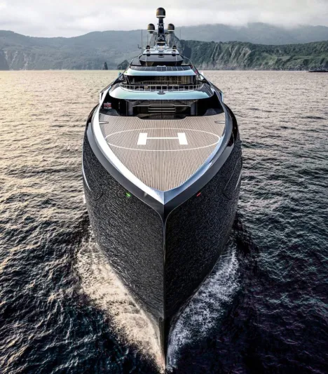  صور|«Centauro Megayacht» تصميم جرئ ومظهر رياضي مستقبلي 