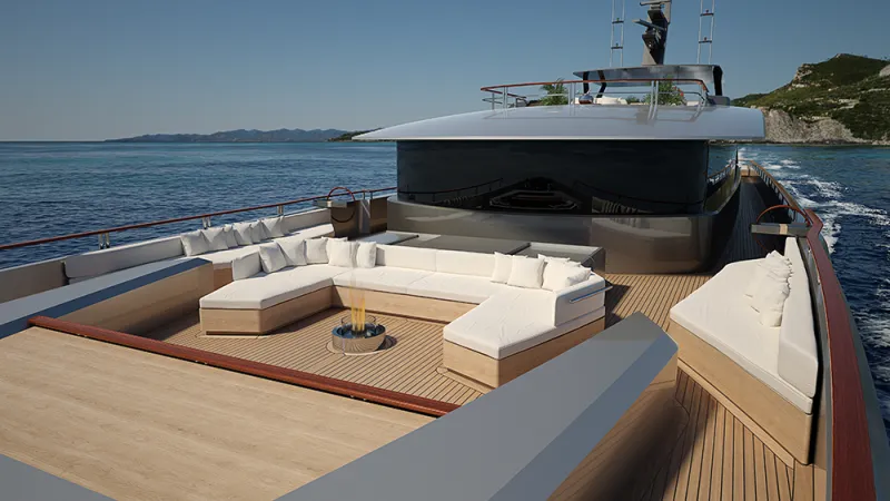 صور مبهرة ليخت tankoa tlv62.. تعرف على مميزات التصميم الفاخر