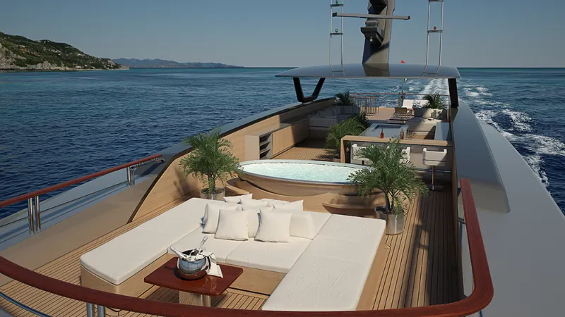 صور مبهرة ليخت tankoa tlv62.. تعرف على مميزات التصميم الفاخر