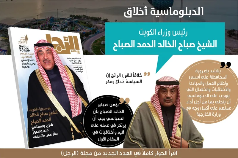 الشيخ صباح الخالد الحمد الصباح: قارئ ومستمع جيد وصبور يعتزّ بحمل "الأمانة"