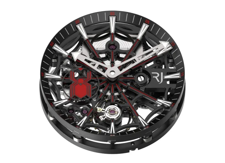 «RJ» تطرح ساعة «سبايدر مان» Spider Man بحركة توربيون جديدة 