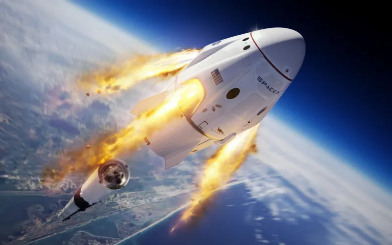 «Space X» تنجح في تجربة جديدة لنقل البشر للفضاء.. تفاصيل «فيديو»