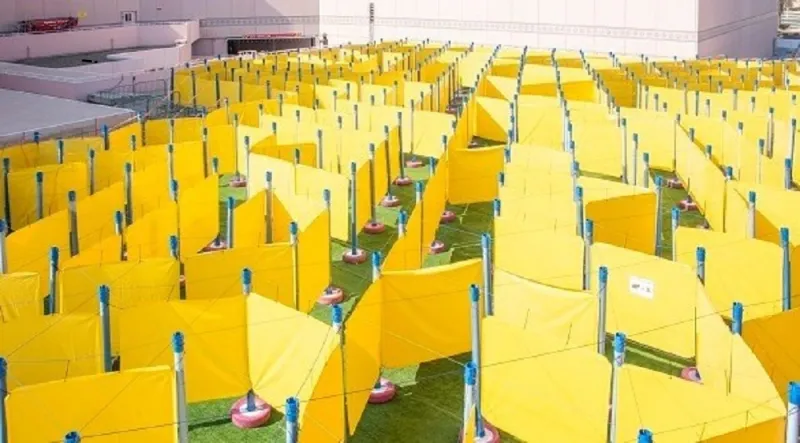 لعشاق المغامرات المثيرة..أكبر متاهة في العالم بأبوظبي