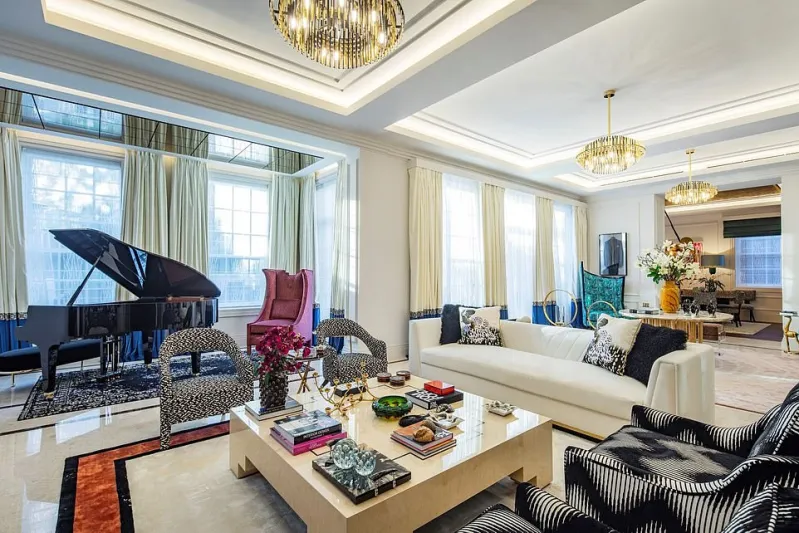 بقيمة 97 مليون دولار.. نظرة على أغلى وأفخم منزل في لندن «فيديو»