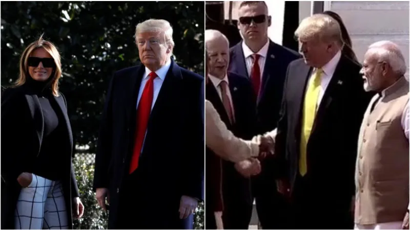 ما سر استبدال ترامب لألوان ملابسه فور وصوله الهند؟