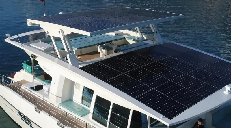 بـ 5.5. مليون دولار.. يخوت فاخرة تعمل بالطاقة الشمسية (فيديو)