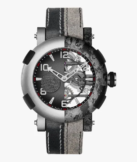 ساعات تتألق بتناقض الأبيض والأسود