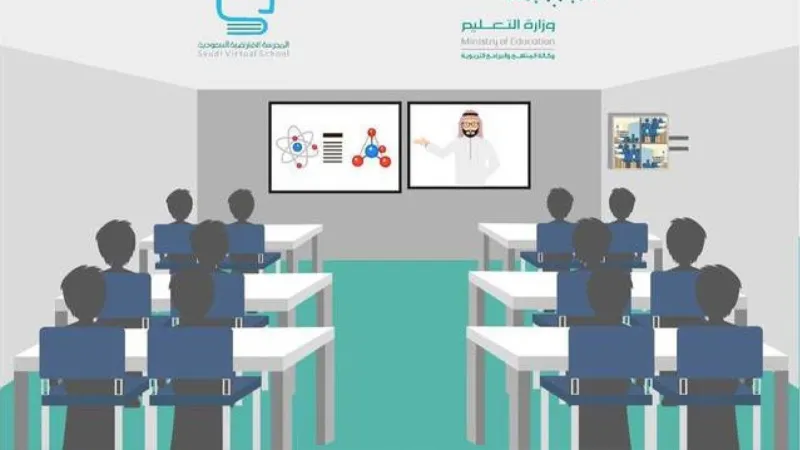 تفاصيل المدرسة الافتراضية التي وفرتها المملكة للتعليم عن بُعد