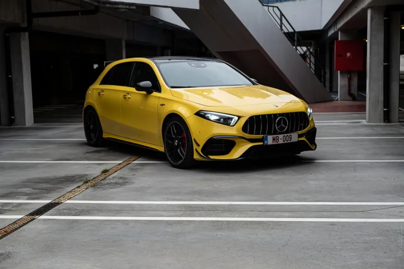 واحدة من أقوى السيارات الصغيرة في العالم من مرسيدس «فيديو»