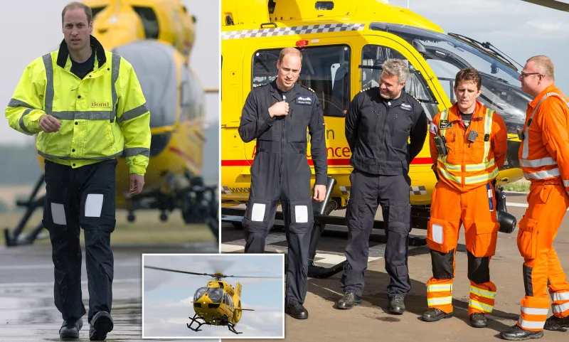 مع تفشي كورونا في بريطانيا..هل يعود الأمير ويليام للعمل كمسعف جوي ؟