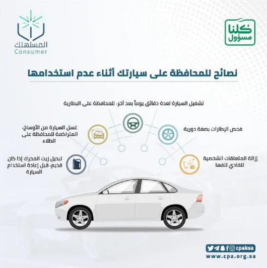 كيف تحافظ على سيارتك مع عدم استخدامها خلال فترة منع التجول؟