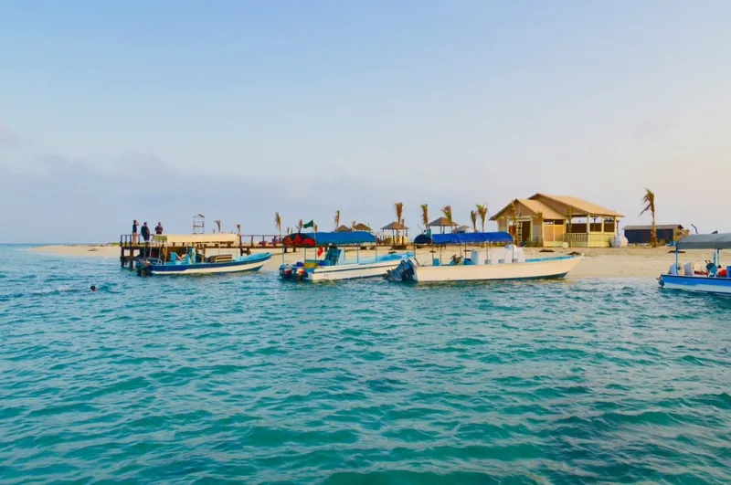 جزيرة أحبار .. حفلات شواء ورحلات صيد وسط الطبيعة الساحرة بجازان