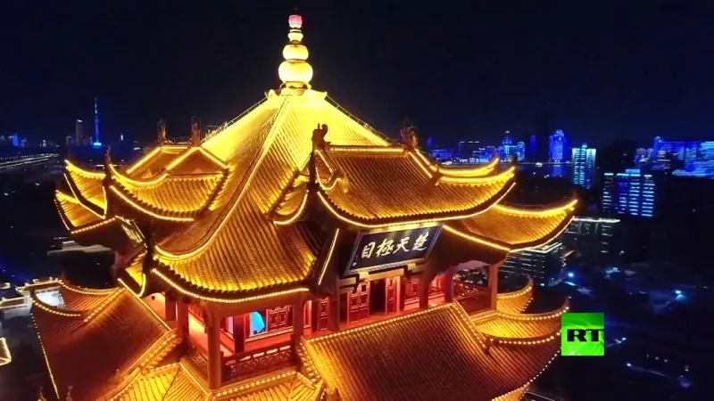 تلألأت بالأضواء..ووهان تحتفل بانتصارها على كورونا (فيديو)