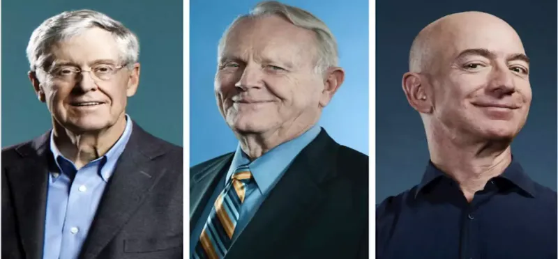  أصحاب الجنسية الأمريكية يحتلون القائمة ..أغنى 20 ملياردير في عالم التكنولوجيا