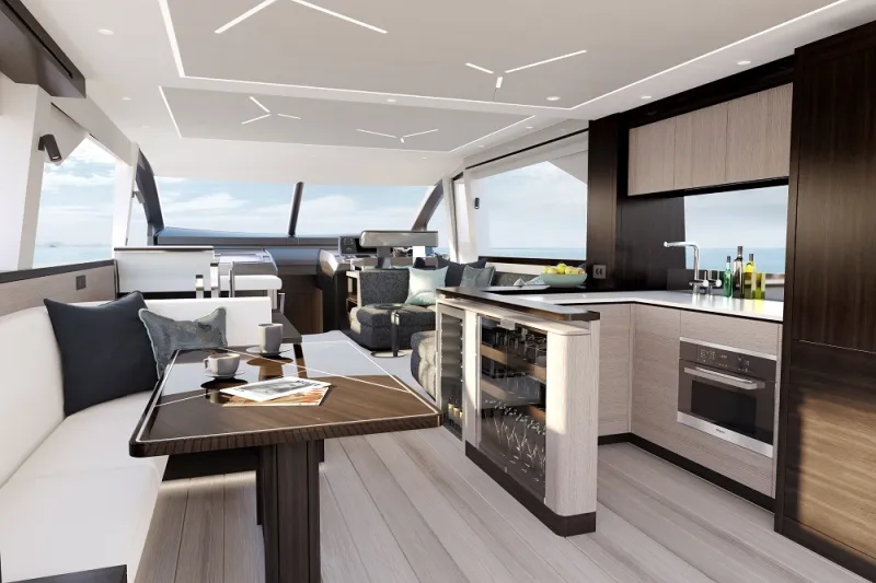 "صن سيكر" تكشف عن يخت مانهاتن 68 الجديد في دوسلدورف