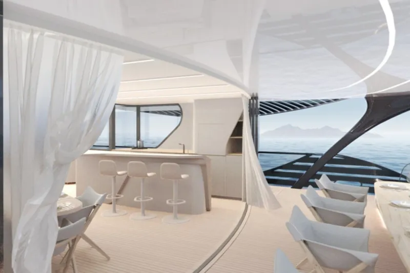  يخت SolarImpact المستقبلي يبحر حول العالم دون الحاجة للوقود (فيديو)