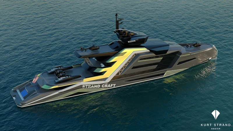 بقيمة 700مليون دولار.. يخت فاخر يتحدى أقوى الأعاصير 