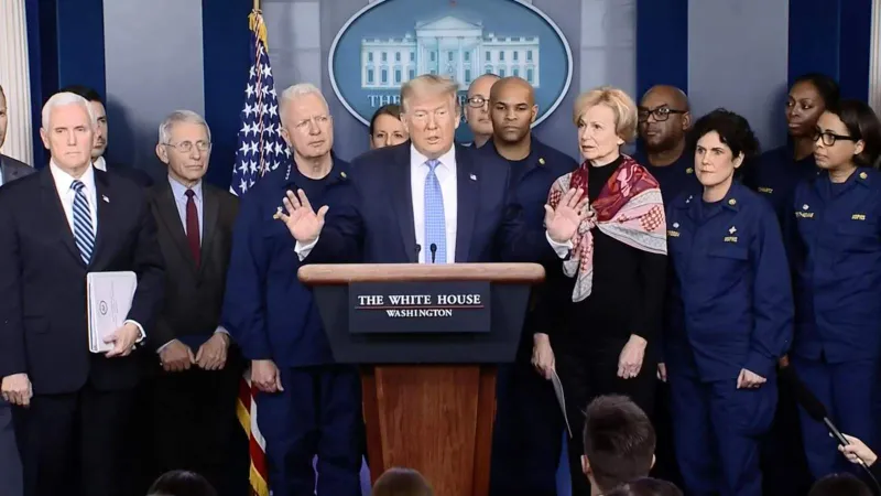 فيديو مسرب للبيت الأبيض يكشف المؤامرة الخفية وراء كورونا! (فيديو)