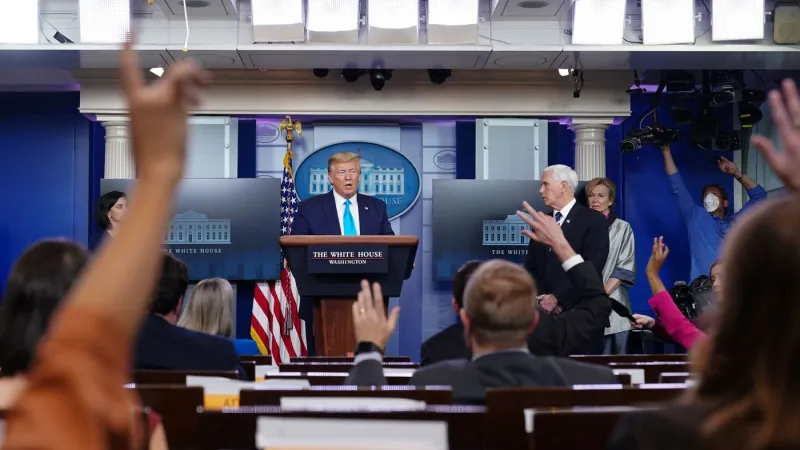 فيديو مسرب للبيت الأبيض يكشف المؤامرة الخفية وراء كورونا! (فيديو)