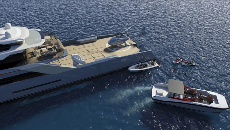 يخت Echo HSV الفاخر..مستشفى بحرية متنقلة لمساعدة العالم في أزمة كورونا (فيديو)