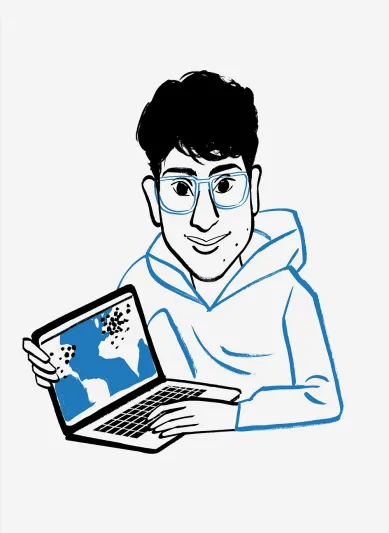 كافح "كورونا" بالبرمجة.. أفي شيفمان وموقعه الإلكتروني يحصدان شهرة عالمية