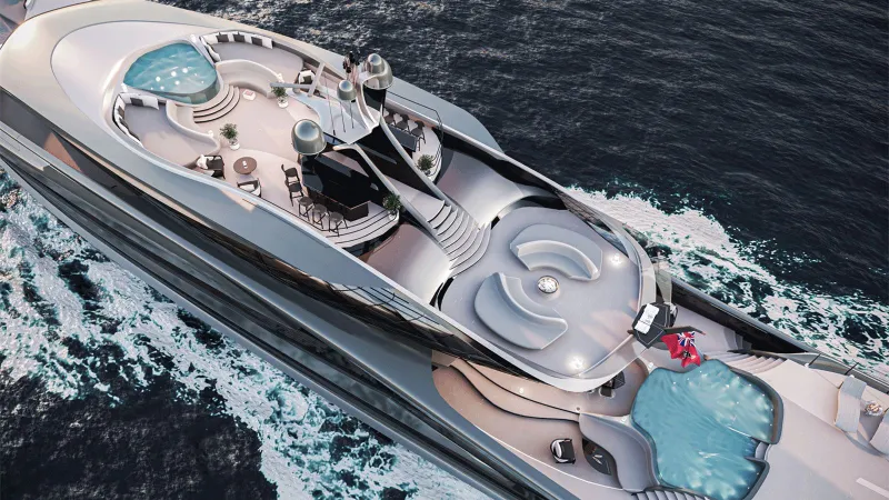 «Futura» ..سوبر يخت قادر على الإبحار بدون نقطة وقود