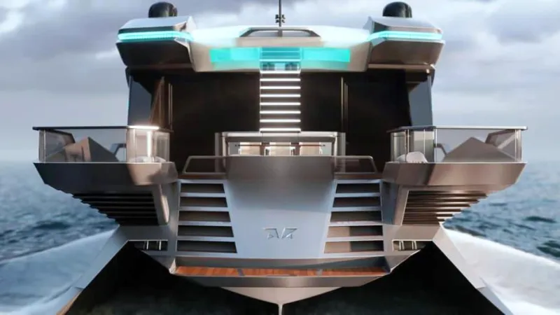 بهيكل تريمونوران.. «إسكاليد» مفهوم جديد لليخوت الفاخرة بطول 25 مترا (فيديو)