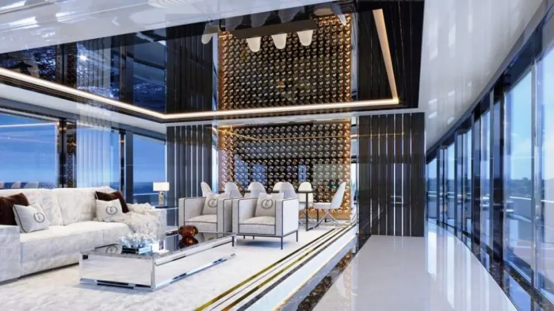 بهيكل تريمونوران.. «إسكاليد» مفهوم جديد لليخوت الفاخرة بطول 25 مترا (فيديو)