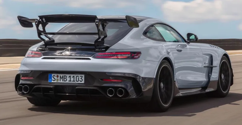 AMG GT Black Series منافس بورش الجديد من مرسيدس (فيديو) 