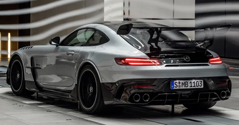AMG GT Black Series منافس بورش الجديد من مرسيدس (فيديو) 