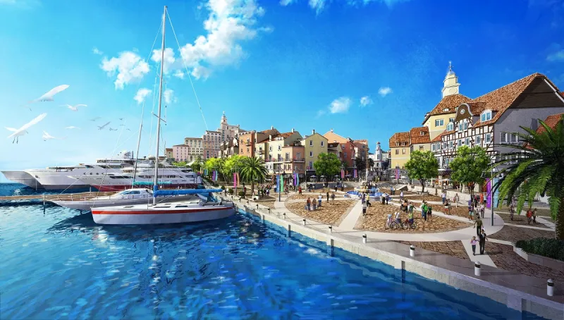 دبي تستعد لافتتاح قلب أوروبا.. جزر الخيال والرفاهية والترف