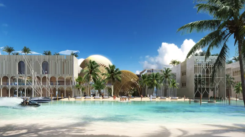 دبي تستعد لافتتاح قلب أوروبا.. جزر الخيال والرفاهية والترف